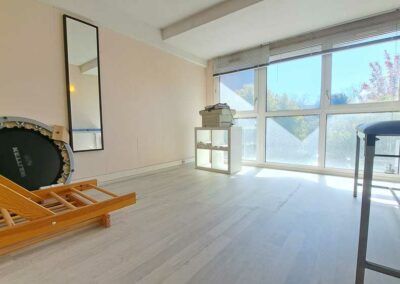 Cabinet kiné avant et pendant travaux