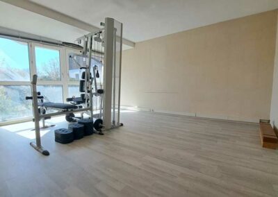 Cabinet kiné avant et pendant travaux