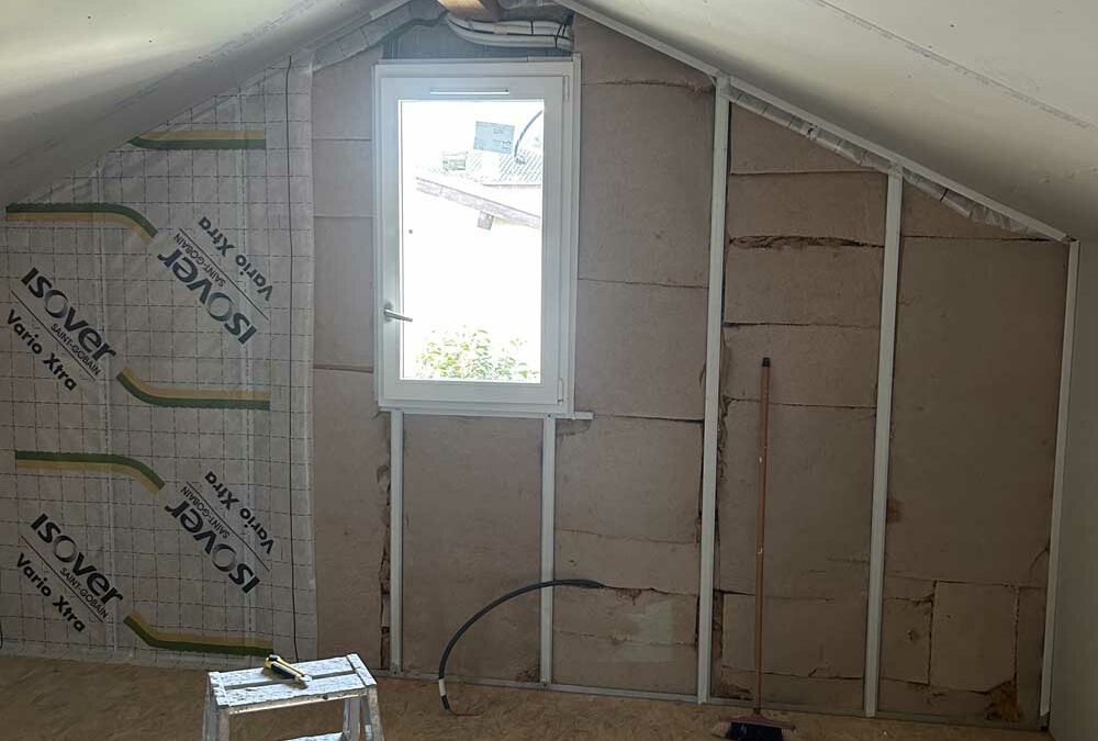 Chantier fibre de bois