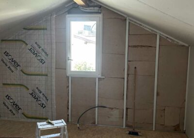 Chantier fibre de bois