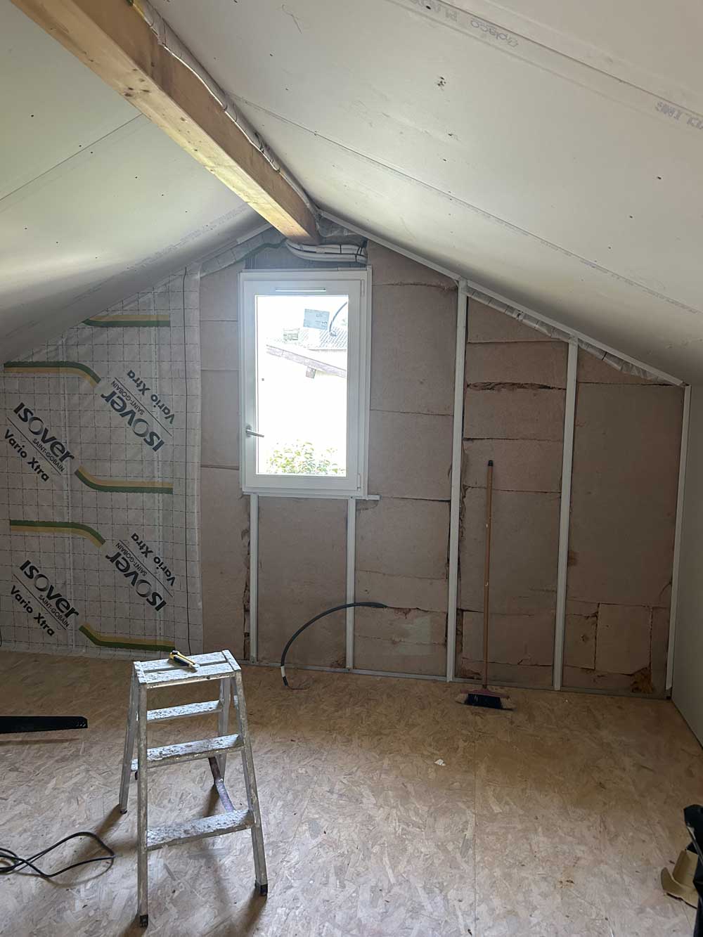 Chantier fibre de bois